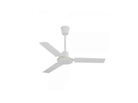 Muhler Ανεμιστήρας Οροφής 48'' Ισχύος 60W με Μεταλλικά Πτερύγια σε Λευκό χρώμα, MCD-4048