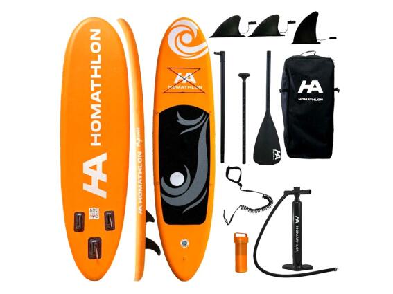 Homathlon Mykonos Φουσκωτή Σανίδα SUP 3.35m Πορτοκαλί