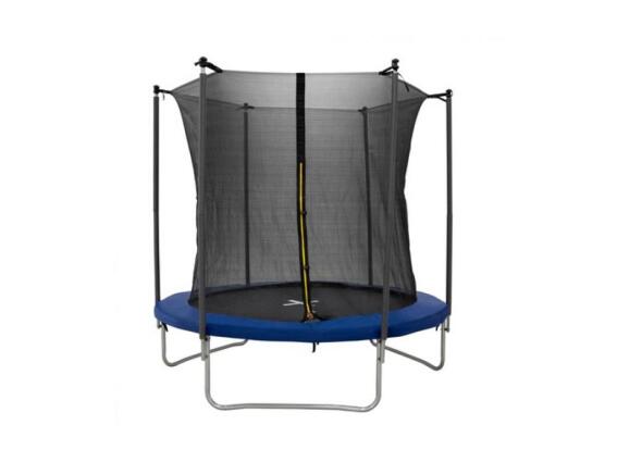 Dunlop Τραμπολίνο Ø244cm με Δίχτυ Ασφαλείας Ύψους 165 cm για Εξωτερικό Χώρο 19345