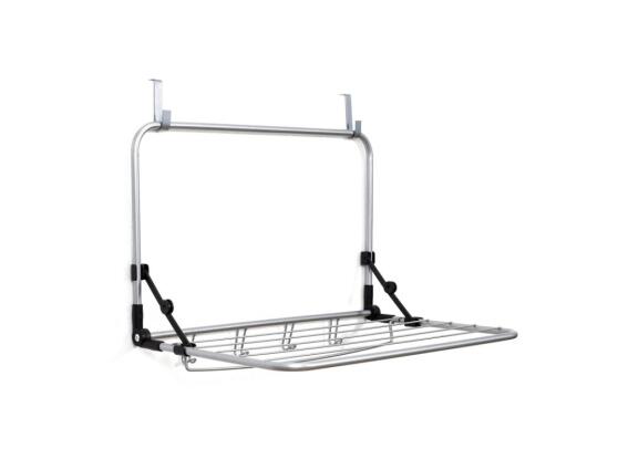 Κρεμαστή Πτυσσόμενη Απλώστρα Ρούχων για μπαλκόνια και πόρτες, 58.5x5x35.5 cm