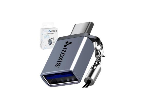 Μετατροπέας USB-C male σε micro USB -3.0A female με μπρελόκ,  3x0.8x2 cm, Adapter