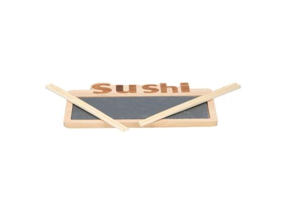 Alpina Switzerland Σετ Σερβιρίσματος Sushi 3 τεμαχίων με Chopsticks και Πλάκα Σερβιρίσματος, 10925