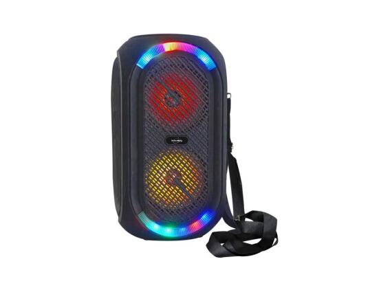 Φορητό Ασύρματο Επαναφορτιζόμενο Ηχείο Bluetooth Karaoke με Ραδιόφωνο και Led Φωτισμό