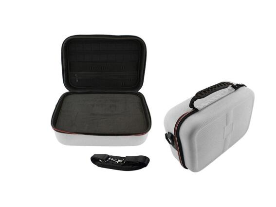 Υφασμάτινη Σκληρή Θήκη Μεταφοράς για Κονσόλα Nintendo Switch με Αξεσουάρ, σε Ασημί χρώμα