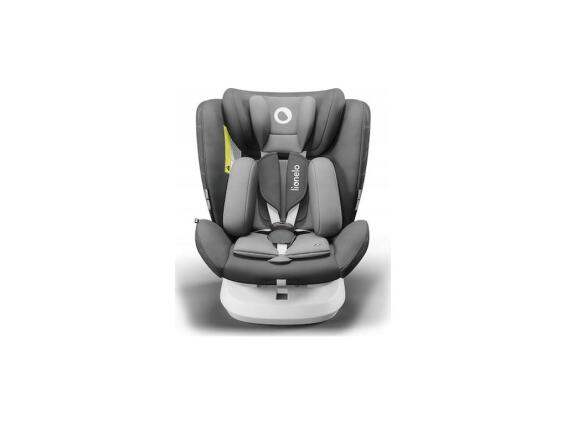 Lionelo Καθισματάκι Αυτοκινήτου για Παιδιά με Isofix 360° για Γέννηση έως 12 ετών 120-36 Kg 44x49x58-76cm Γκρι