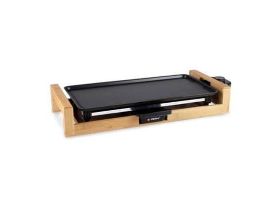 Alpina Ηλεκτρική Πλάκα Ψησίματος Teppanyaki 2000W 45x23cm