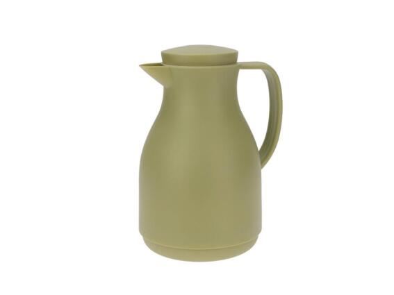 Aria Trade Κανάτα Θερμός Χωρητικότητας 1000ml με Πλαστικό Περίβλημα Πράσινο