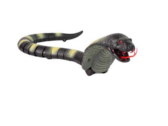 Τηλεκατευθυνόμενο Φίδι Κόμπρα σε Μαύρο χρώμα, Μήκους 44 cm