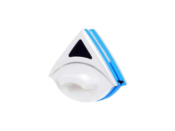 Μαγνητική συσκευή καθαρισμού τζαμιών διπλής όψης, σε λευκό χρώμα, 8x8x10 cm