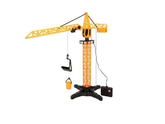 Τηλεκατευθυνόμενος Γερανός σε κίτρινο χρώμα, 28x6x42.5 cm