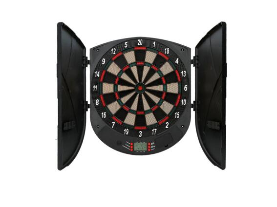 Ηλεκτρονικός στόχος με βελάκια και κονσόλα υπολογισμού πόντων, σε μορφή Ντουλαπιού, 47.5x5x51.5 cm