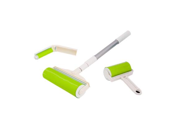 Lint Remover Αποχνουδωτής Ρούχων 3 σε 1,  σε πράσινο χρώμα, 13x60x7 cm