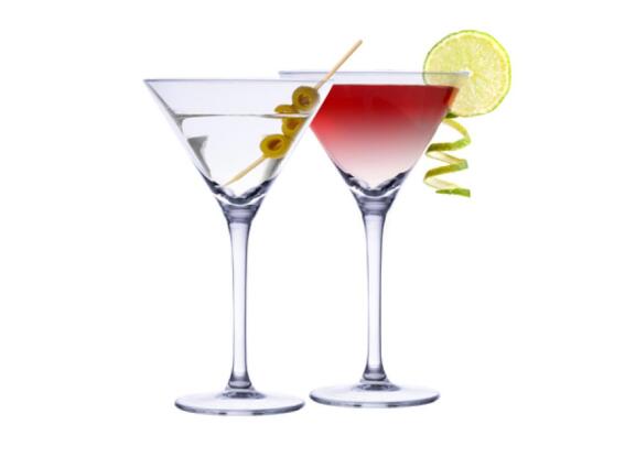 Σετ Γυάλινα Ποτήρια για Μαργαρίτα 4 τεμαχίων Χωρητικότητας 250 ml, 10.5x10.5x18 cm