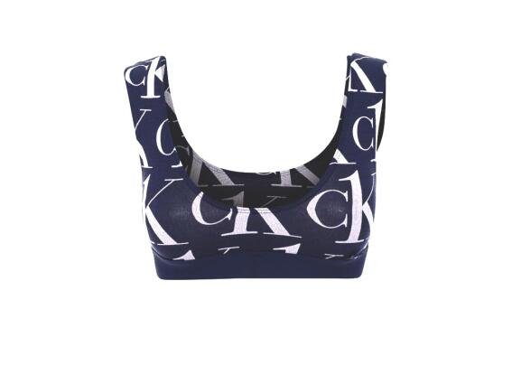 Calvin Klein Γυναικείο αθλητικό μπουστάκι, σε μπλε χρώμα, 18x13x4 cm Small