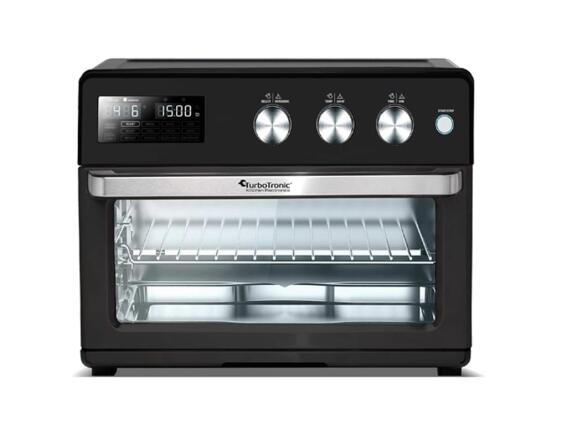 Turbotronic TT-AF32DRD Ηλεκτρικός Φούρνος Αέρος 32L 1700W Μαύρος