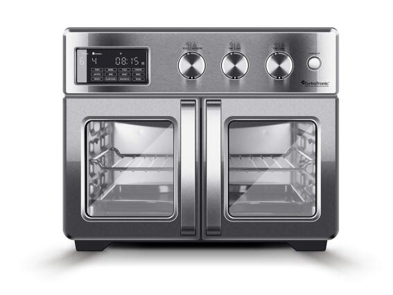 TurboTronic Φριτέζα Αέρος Χωρίς Λάδι Φούρνος 1700W χωρητικότητας 32L AirChef Pro σε Ασημί, TT-AFD32