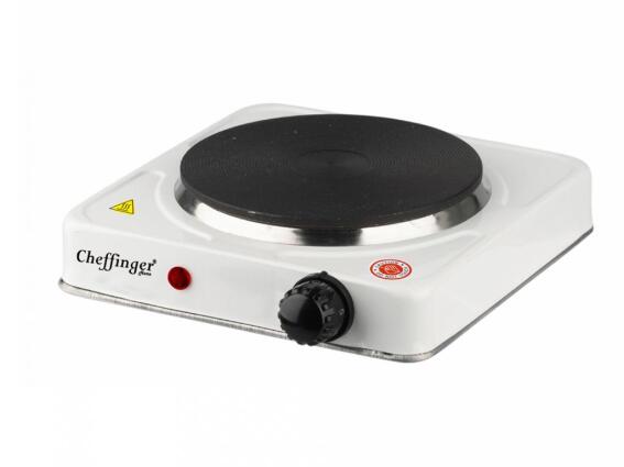 Cheffinger CF-EHS1000 Ηλεκτρικό Mάτι Μονό 1000W Λευκό