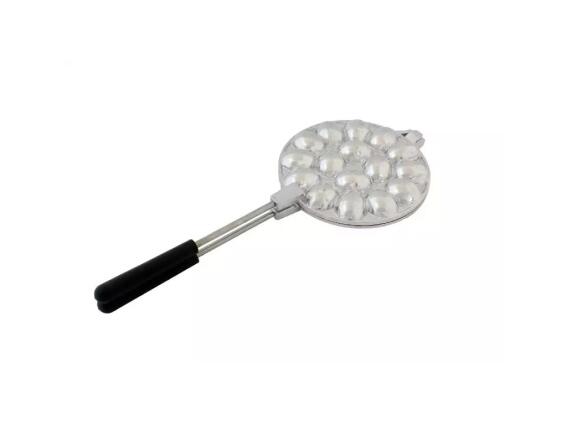 Aria Trade Φόρμα ψησίματος για μπισκότα καρυδάκια, μεταλλική συσκευή με λαβές με 16 θέσεις, 16x36x3 cm