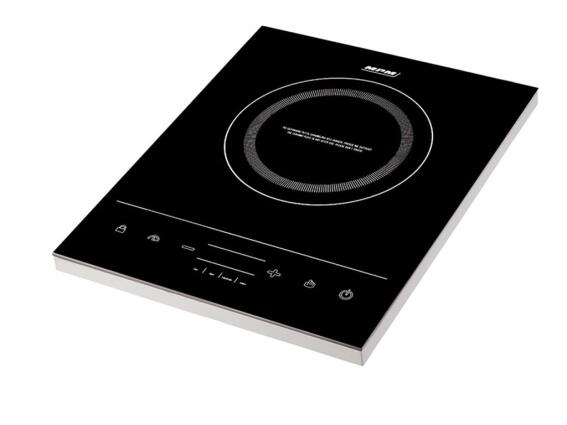 MPM Μονή Εστία Επαγωγική Επιτραπέζια Induction 1800W MKE-06 Μαύρο