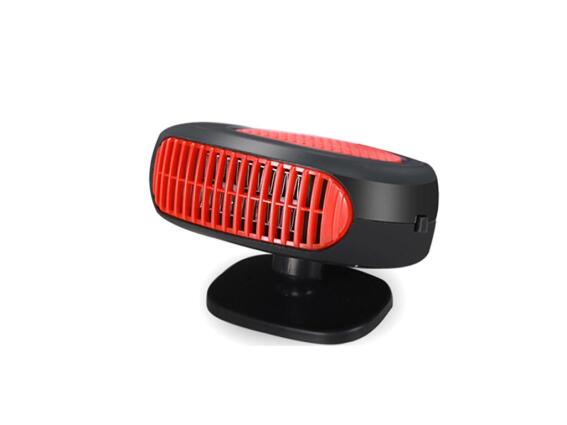 Καλοριφέρ αυτοκινήτου 150W 12V, για ζεστό και κρύο αέρα με βάση, 13x14x7.5 cm Κόκκινο