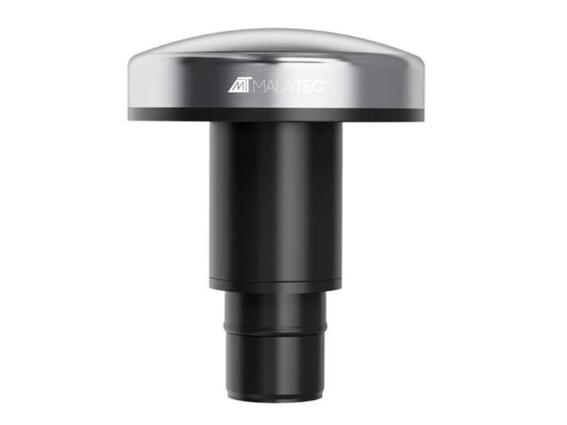 Malatec Θερμαινόμενη Κεφαλή Μασάζ από Πλαστικό 5.5x5.5x7cm Μαύρη