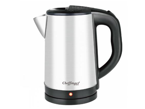 Cheffinger Ηλεκτρικός Βραστήρας Νερού 2.3lt 2000W από Ανοξείδωτο Ατσάλι CF-SSK2.0