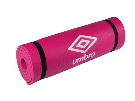 Χαλάκι Στρώμα Γυμναστικής για Γιόγκα και Πιλάτες σε Φούξια χρώμα, 190x58x1 cm