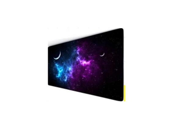 Αντιολισθητικό Mousepad XXL για το Πληκτρολόγιο και το Ποντίκι με Θέμα Σελήνη, 90x40 cm