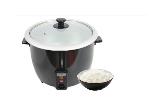 Home Star Βραστήρας Ρυζιού 2.2L 900W HS-RC2.2 Μαύρος