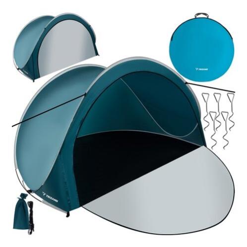 Trizand Σκηνή Παραλίας Pop Up Για 3 Άτομα Κλειστή Με Φερμουάρ 200x120x110cm