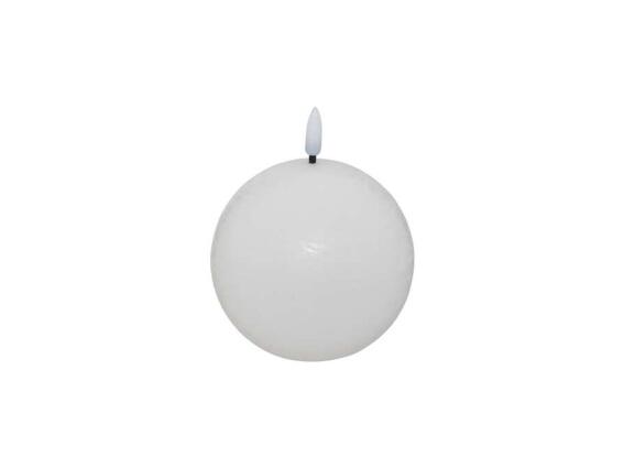 Διακοσμητικό Φωτιζόμενο Κερί με 3D φυτίλι και εφέ, 12x13 cm