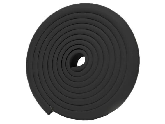 Προστατευτική Ταινία Αφρού Για Γωνίες Επίπλων 2m Σε Μαύρο Χρώμα