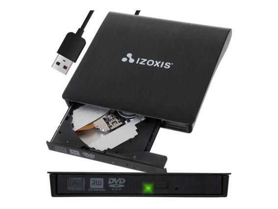 Εξωτερική Μονάδα Δίσκου Με Δυνατότητα Εγγραφής CD Και DVD