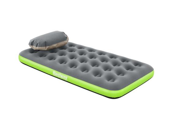 Bestway Φουσκωτό Στρώμα Ύπνου Μονό 188x99x22cm 67619 Roll And Relax Twin
