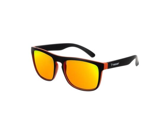 Unisex Γυαλιά Ηλίου Με Μαύρο Κοκκάλινο Σκελετό Πολαριζέ Φακό Με Προστασία Από Ακτίνες UV 400