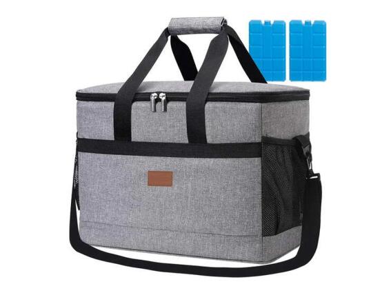 Aria Trade Αδιάβροχη Ισοθερμική Τσάντα Για Πικνικ Με Λαβή Μεταφοράς Με 2 Παγοκύστες 40L 47x28.5x30 cm