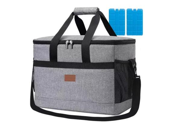 Aria Trade Αδιάβροχη Ισοθερμική Τσάντα Για Πικνικ Με Λαβή Μεταφοράς Με 2 Παγοκύστες 20L 47x28.5x30cm