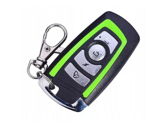 Ασύρματο Τηλεχειριστήριο Γκαραζόπορτας Και συναγερμού αυτοκινήτου Σε Μαύρο Χρώμα