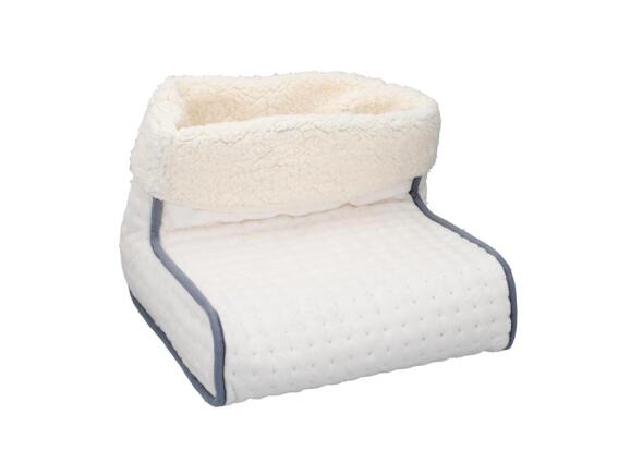 Aria Trade Θερμαινόμενο Υποπόδιο 100W 30x30x23cm Λευκό