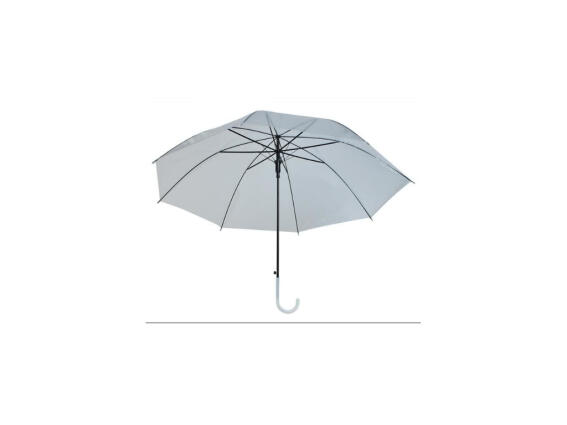 Διάφανη Αυτόματη Ομπρέλα Βροχής με Μπαστούνι