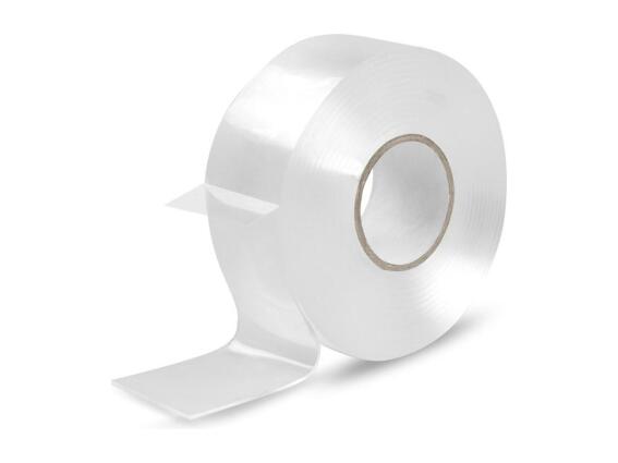 Διαφανή Ταινία Διπλής Όψης Μήκους 3 Μέτρων Και Πάχους 0.2 cm