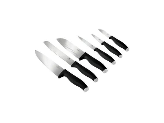 Berlinger Haus Σετ Ανοξείδωτα Μαχαίρια 6 Τεμαχίων, Black Vantage Collection, BH-2950