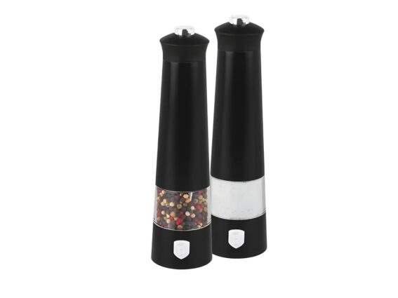 Berlinger Haus Σετ Πλαστικός Ηλεκτρικός Μύλος 2 τεμ Σε Μαύρο Χρώμα, Black Vantage, BH-9543