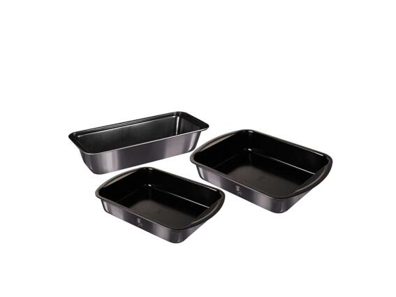 Berlinger Haus Σετ Φόρμα Ζαχαροπλαστικής 3 τεμ carbon pro, Metallic Line Carbon Pro BH-7631