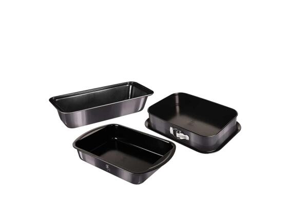 Berlinger Haus Σετ Φόρμα Ζαχαροπλαστικής 3 τεμ carbon pro, Metallic Line Carbon Pro BH-7634