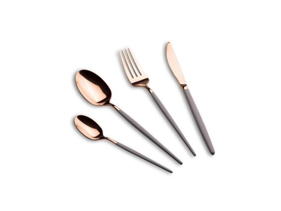 Berlinger Haus Σετ Μαχαιροπίρουνα 24 τεμαχίων από Ανοξείδωτο Ατσάλι, Taupe Collection, BH-3071