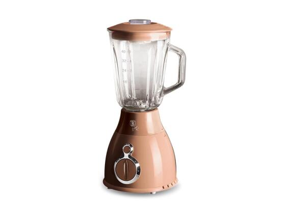 Berlinger Haus Mπλέντερ Blender με Γυάλινο Δοχείο 1.5 600W, Metallic Line Rose Gold BH-9281-AF