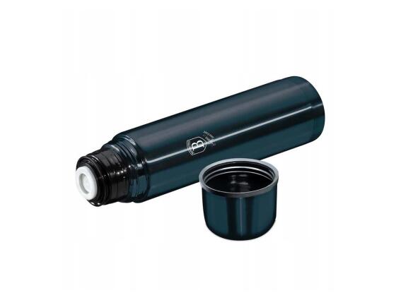 Berlinger Haus Θερμός 1lt Κενού Αέρα από Ανοξείδωτο Ατσάλι, Metallic Line Aquamarine BH-7834