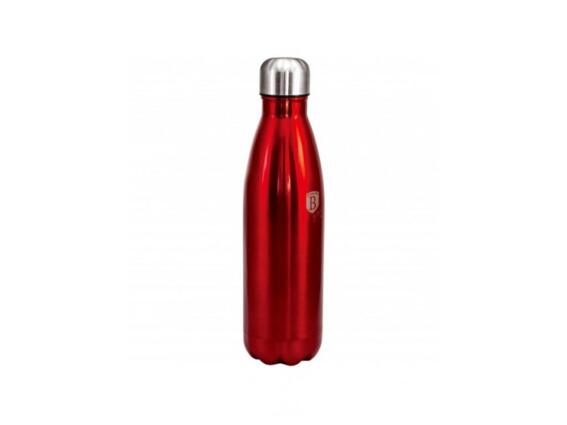 Berlinger Haus Θερμός κενού Αέρος 500ml από Ανοξείδωτο Ατσάλι, Metallic Line Burgundy BH-8625