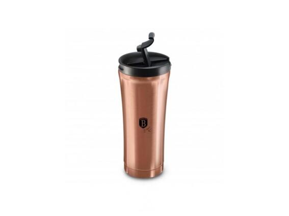 Berlinger Haus Ανοξείδωτος Θερμός Ποτήρι Κενού Αέρα 500ml,  Metallic Rose Gold BH-6488A